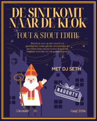 Sint komt naar de Klok