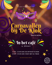 Carnavallen bij de Klok